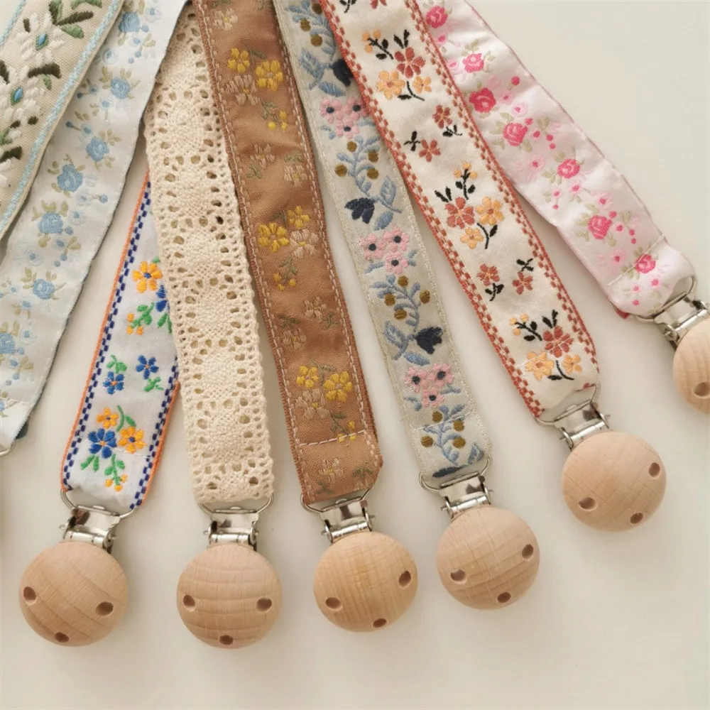 ベビー用おしゃぶりクリップチェーン、木製刺繍、おしゃぶりホル - Baby Nursery Boy のレビューと価格