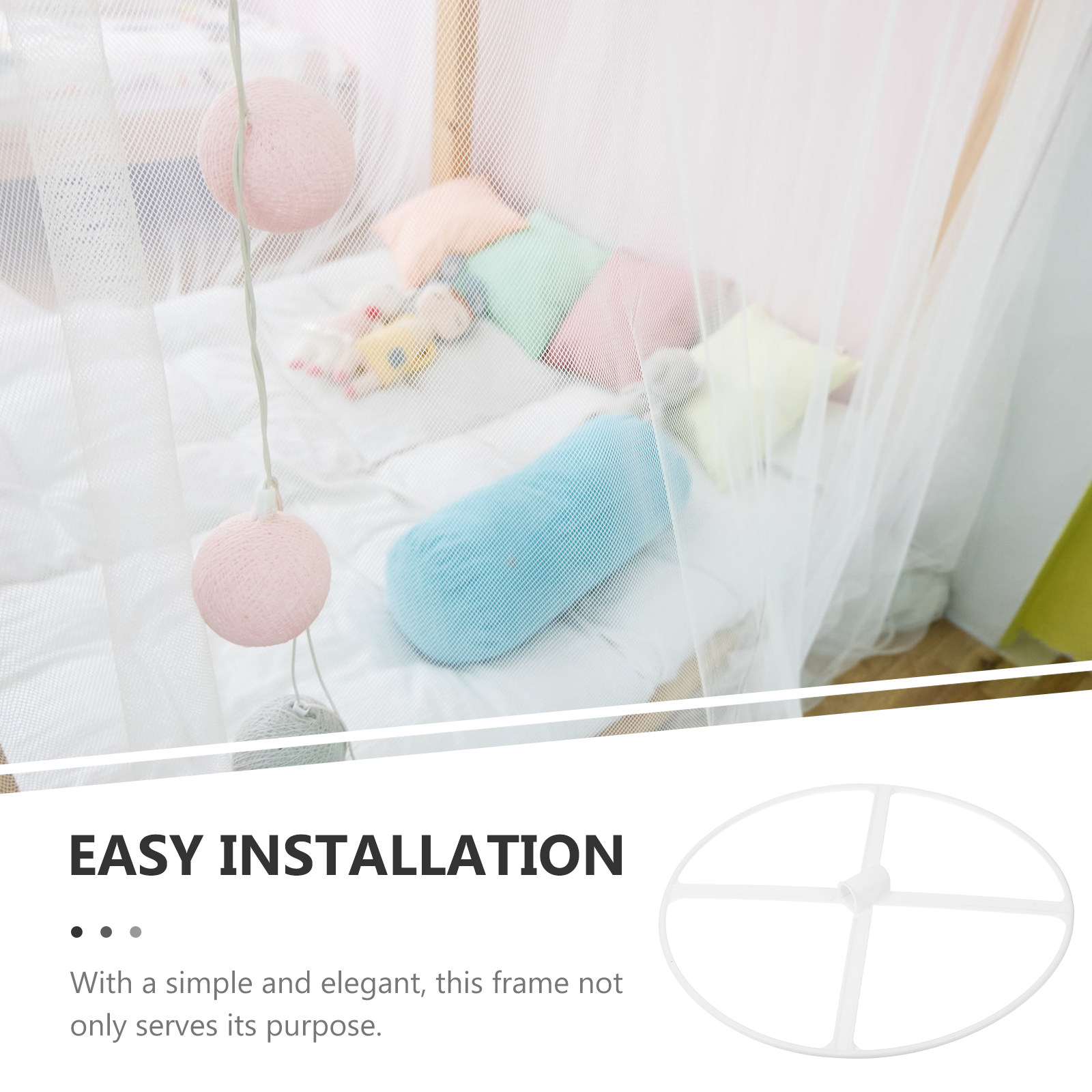 汎用性の高いベビーベッド用蚊帳フレーム。ベビーベッドの天蓋を - Baby Nursery Frames のレビューと価格