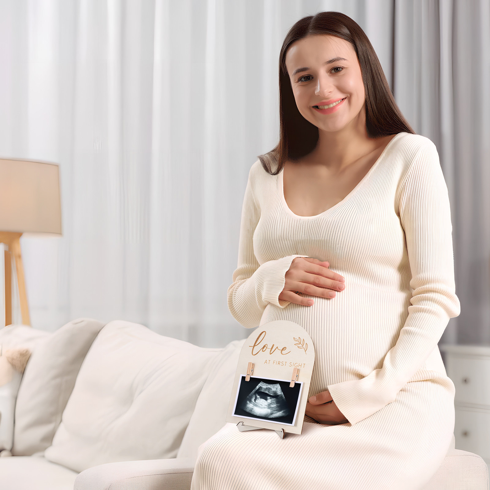木製の写真立て。シャワーテーブルの装飾や、子供部屋の飾り、超 - Baby Nursery Frames のレビューと価格