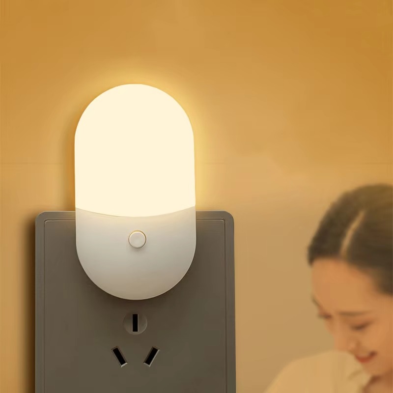 コンセント式のミニナイトライト。寝室、ベビーベッドルーム、リ - Baby Nursery Wall Lights のレビューと価格