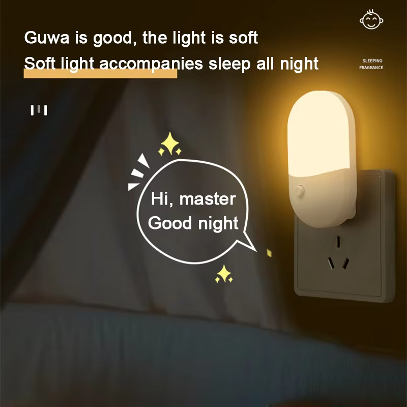 コンセント式のミニナイトライト。寝室、ベビーベッドルーム、リ - Baby Nursery Wall Lights のレビューと価格