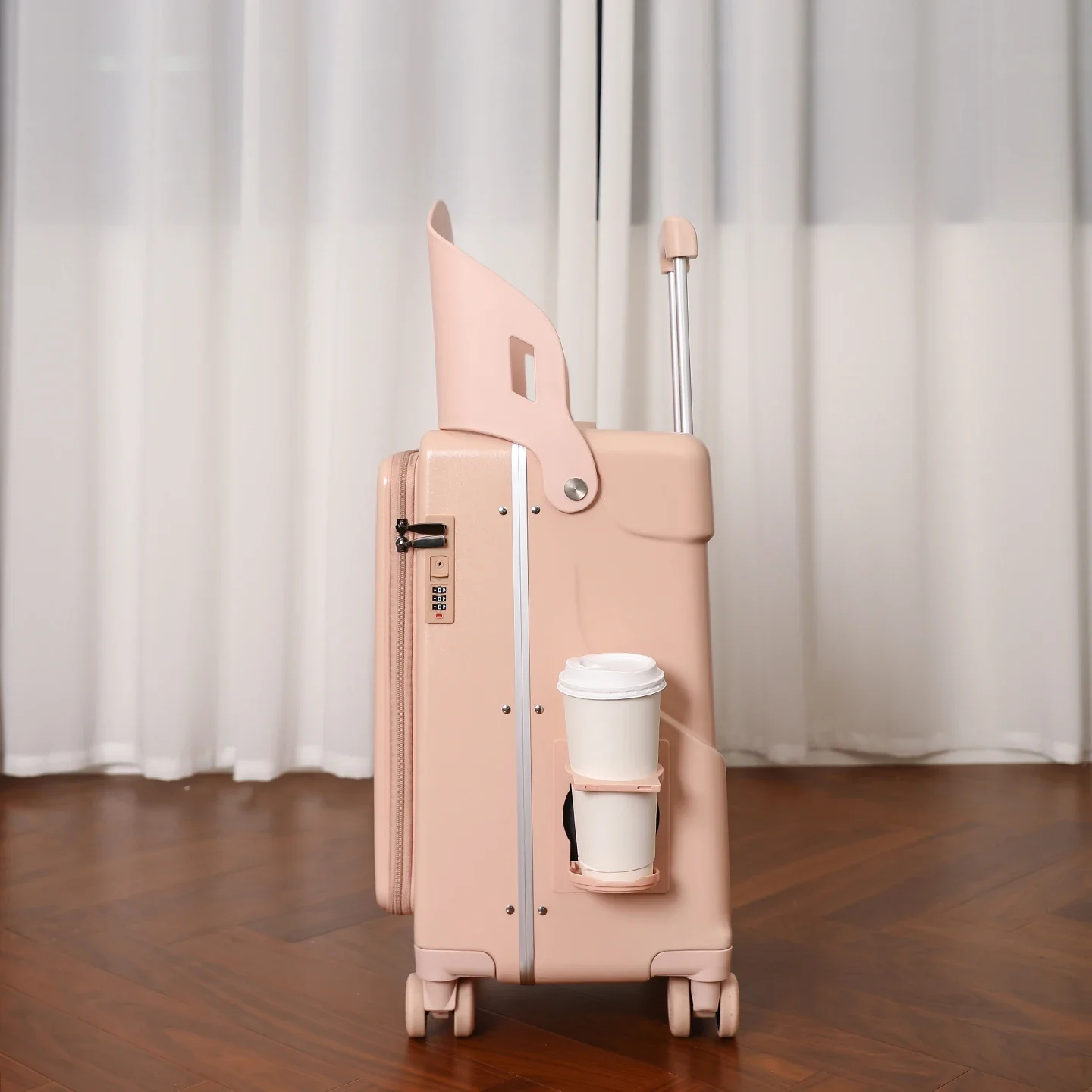 BunnyFly キッドママスーツケース 子供用シート付き  - Baby Nursery Trolley のレビューと価格